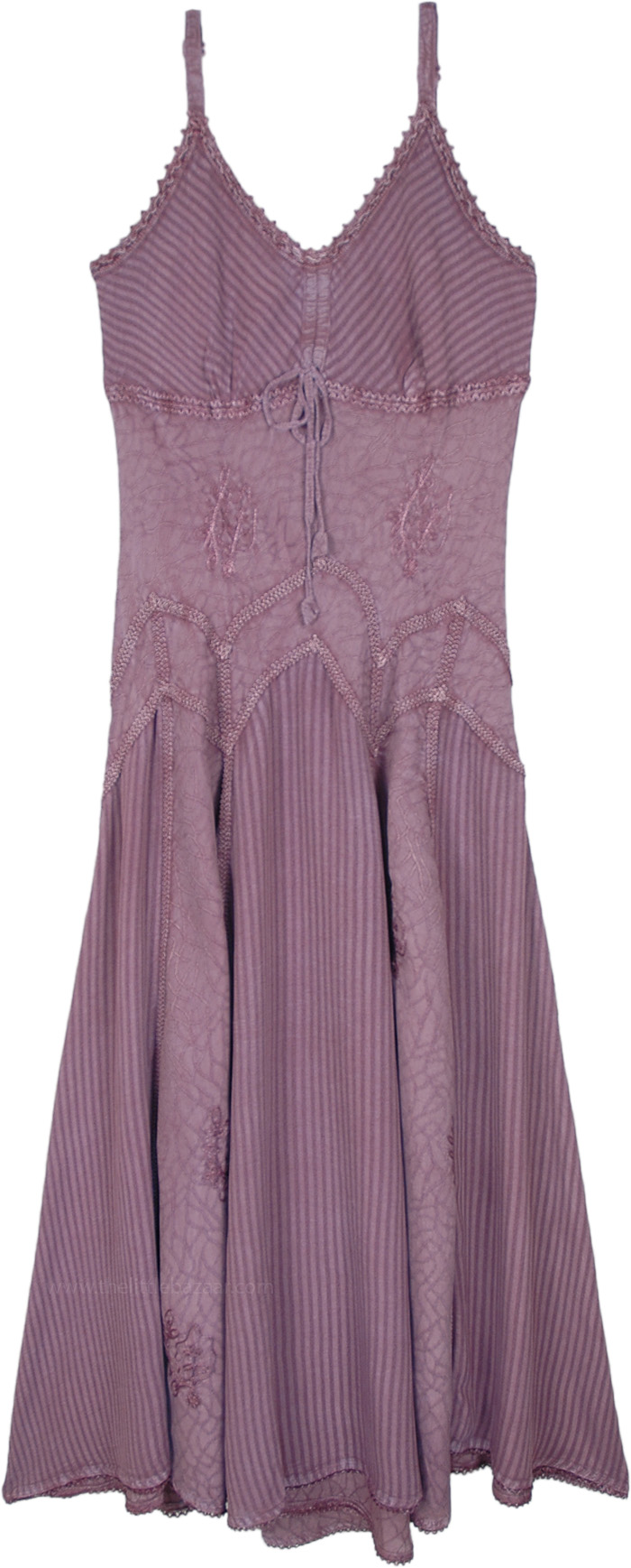 Lilac Renaissance Sleeveless Maxi Dress