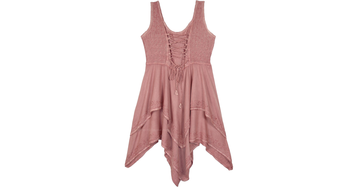 mauve pink gown