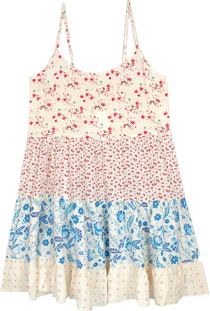 Strawberry Fields Rayon Dress with Smocked Back