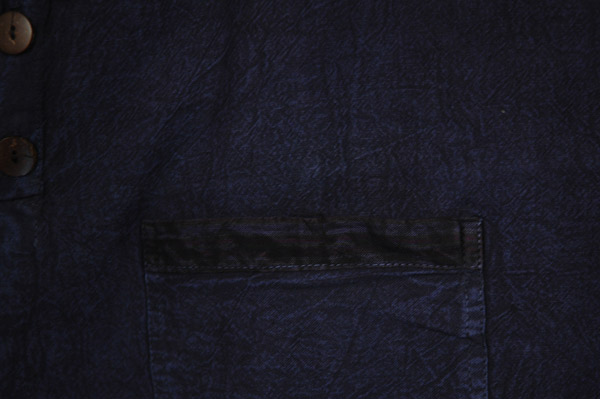 Prussian Blue Stonewash Half Jumpsuit Romper
