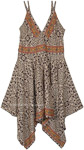 Bohemian Swag Uneven Flowy Midi Dress