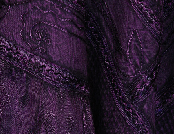 Zinnia Purple Vintage Tank Midi Dress