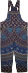 Hippie Chic Sleeveless Cotton Blue Print Overalls  [9622]