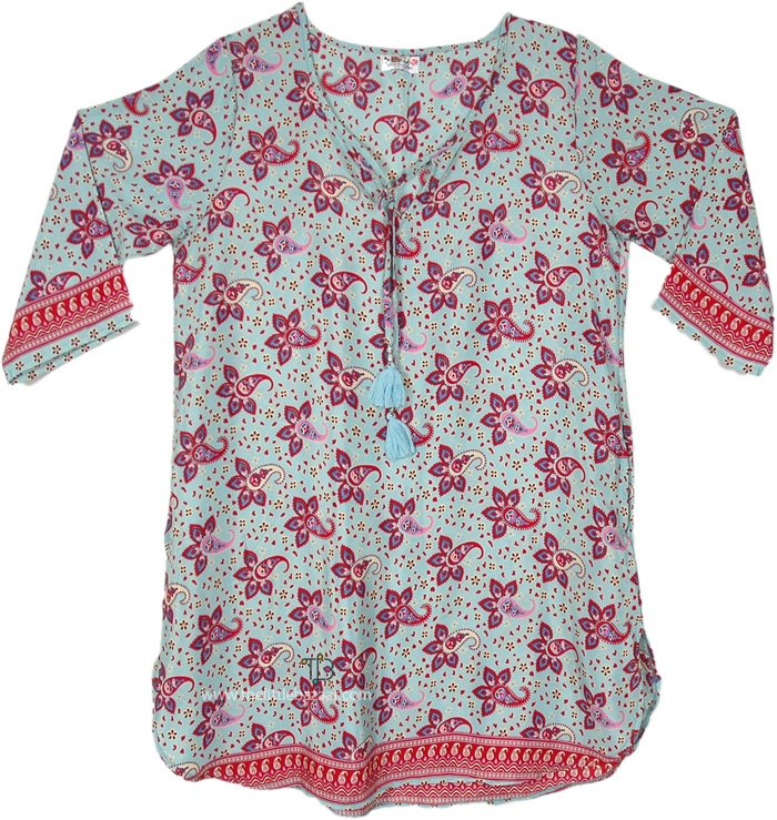 Bohemian Breeze Soft Semi Sleeve Dress