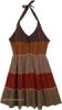 indigo Night Long Denim Dress with Heavy Embroidery