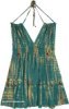 Ethereal Casal Halter Summer Tie Dye Sundress