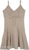 Brown Enigma Western Renaissance Maxi Dress