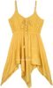 Golden Princess Short Western Dress