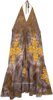 Sunset Dream Halter Maxi Dress