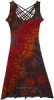 Strawberry Fields Rayon Dress with Smocked Back
