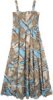 Exotic Short Kaftan Dress with Sequins