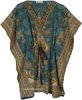 Green Paisley Dreams Free Size Kaftan Tunic