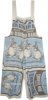 Smocked Waist Floral Print Sleeveless Cotton Midi Dress