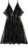 Onyx Drift Cotton Tie Dye Mini Sundress