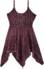 Boho Stiletto Patchwork Uneven Flowy Dress