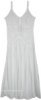 Snow White Western Sleeveless Maxi Dress