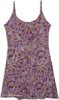 Violet Paisley Embroidered Cami Slip Sundress