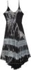 Shadowed Tie-Dye Empire Waist Maxi Dress