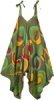 Cool Seaweed Green Cotton Jumpsuit Harem Style