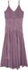 Lilac Renaissance Sleeveless Maxi Dress