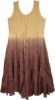 White Double Layered Sleeveless Hippie Sundress