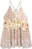 Handcrafted Multicolor Boho Sleeveless Cotton Dress