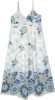 Greece Getaway Floral Garden Printed Mini Dress