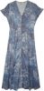Olive Green Rayon Tiered Short Dress