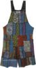 Ethnic Sun Patchwork Boho Hippie Dress