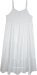 White Cloud Washed Cotton Tiered Summer Dress