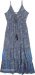 Astral Golden Glow Paisley Tiered Maxi Dress