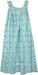 Rose Blue Cotton Everyday Summer Dress