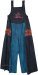 Vibrant Flower Teal Black Bohemian Jumpsuit