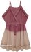 Purple Ombre Resort Wear Swing Mini Dress