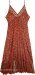 Terracotta Dreams Paisley Print Maxi Dress