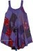 Amethyst Mosaic Boho Patchwork Short Sundress