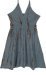 Tie Dye Mini Dress Strappy Smocked Summer Ready