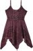 Plum Sorceress Renaissance Boho Short Dress
