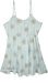 Sky Shimmer Tiered Babydoll Short Dress