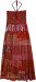 Crimson Caravan Eco-Friendly Tiered Maxi Dress