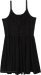 Raven Corset Babydoll Flowy Boho Dress