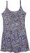 Periwinkle Paisley Cotton Embroidered Sundress