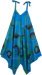 Harem Style Printed Cotton Jumpsuit in Boho Blue