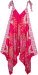 Orchid Blush Feather Printed Harem Jumpsuit