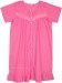 Baby Pink Button Down Cotton Night Dress
