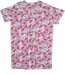Plus Size Pink Leafy Dreams Snap Front Duster Dress