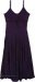 Deep Purple Beauty Long Corset Style Floral Dress