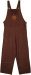 Brown Sun Heliophile Cotton Overalls Jumpsuit