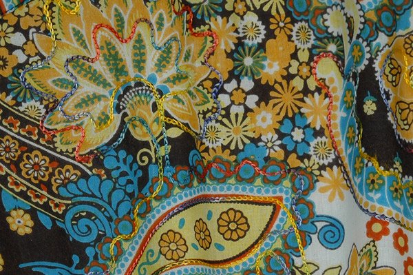 Summer Bloom Paisley Getaway Cotton Sundress