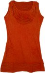 Bright Orange Meditation Dress